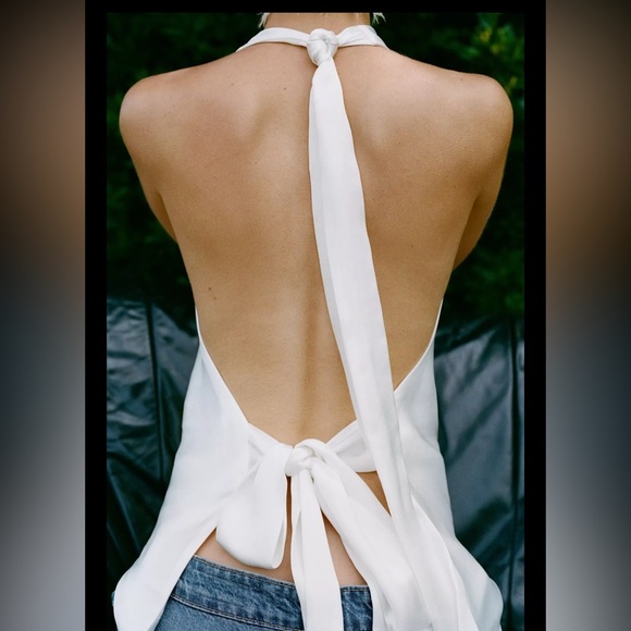 🔥🔥Zara satin Halter top - Picture 1 of 4